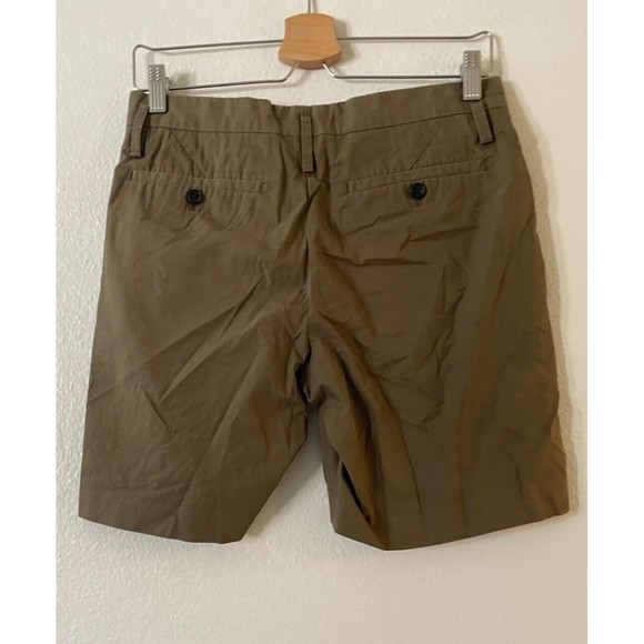 Marc by Marc Jacobs Mens Shorts Size 28 Olive Green Twill Flat Front 8" Inseam - Picture 3 of 12